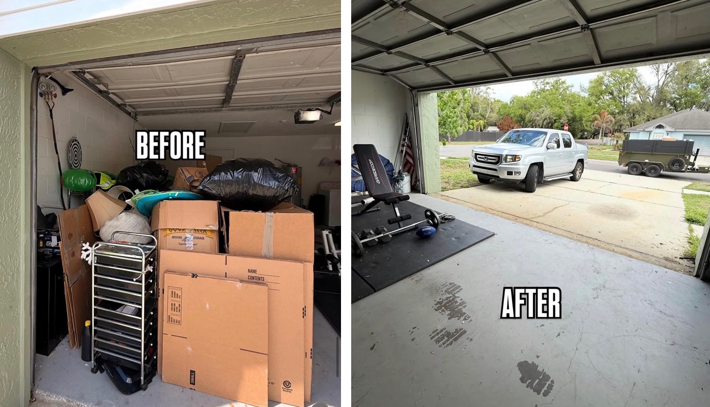 Cleaned Off Clean Out Crew | Tampa's Premier Junk Removal & Estate Cleanout Specialists